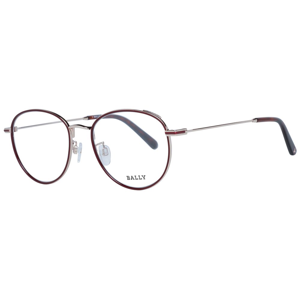 Montures optiques unisexes Bally Burgundy