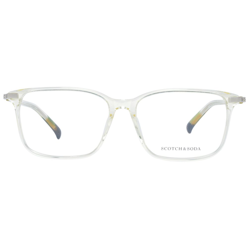 Montures optiques transparentes pour hommes Scotch & Soda