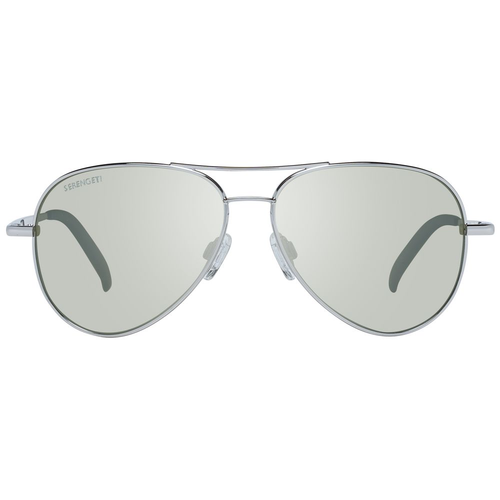 Lunettes de soleil unisexes argentées Serengeti