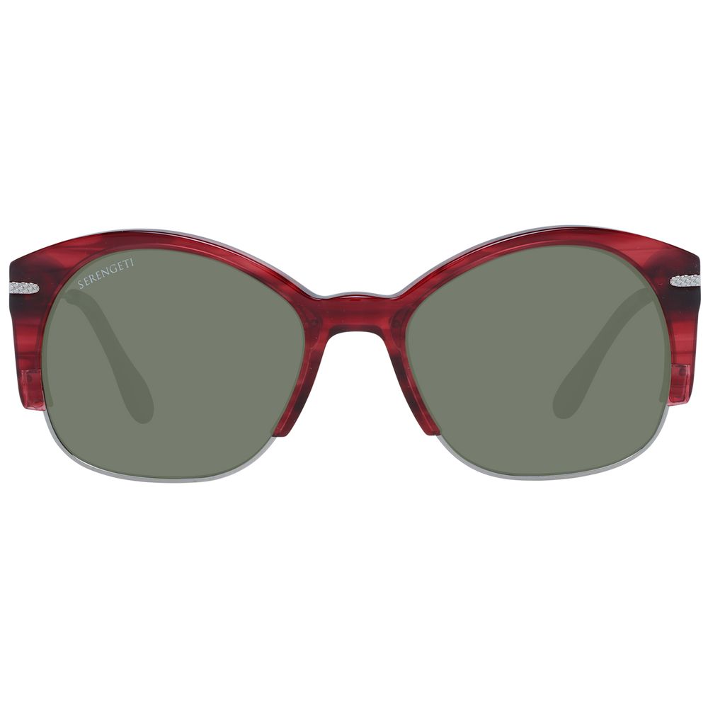 Lunettes de soleil unisexes rouges Serengeti