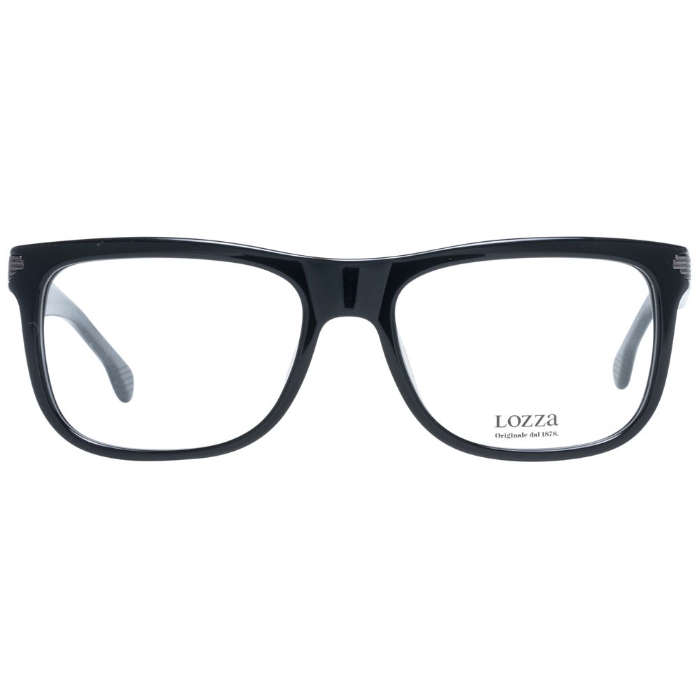 Montures optiques noires pour hommes Lozza