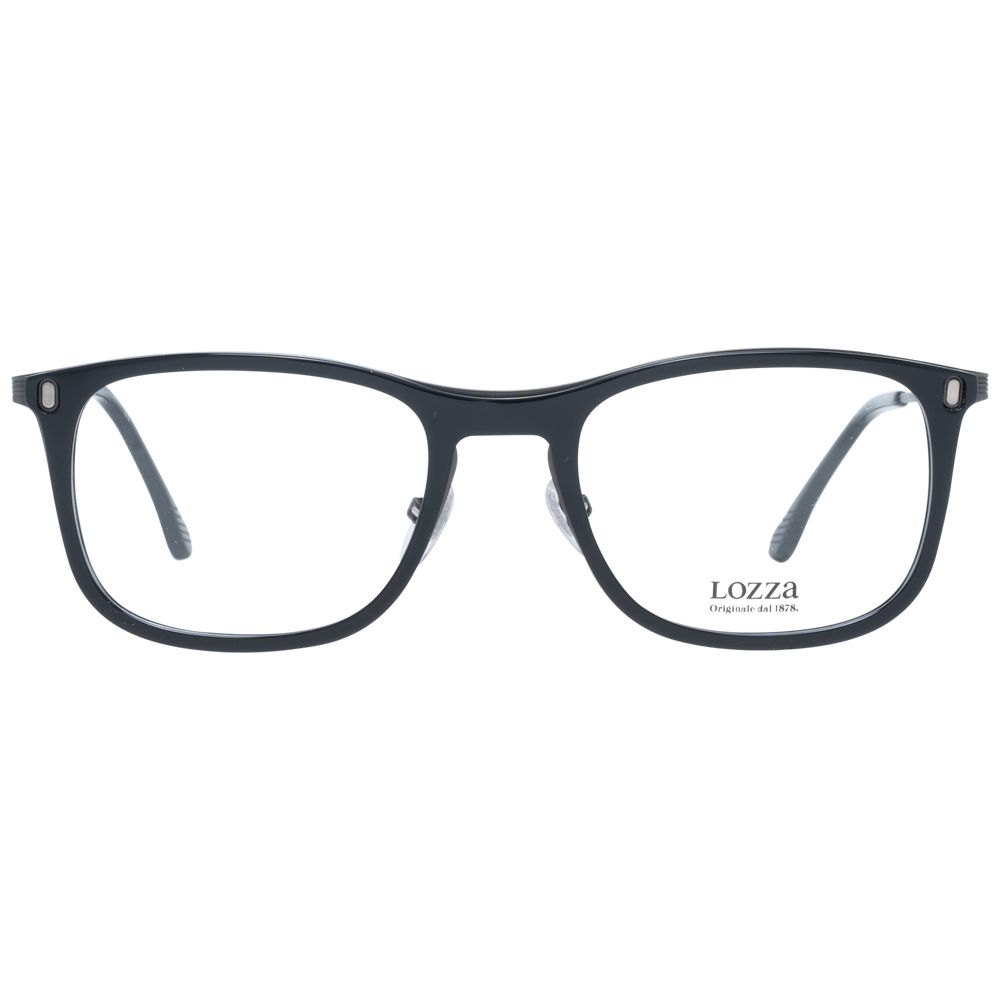 Montures optiques noires pour hommes Lozza