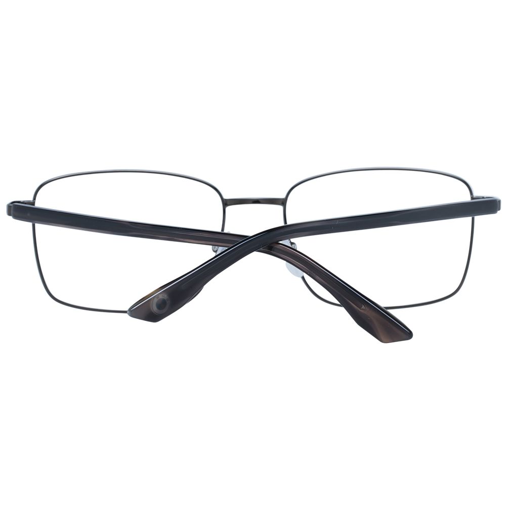 Montures optiques BMW grises pour hommes