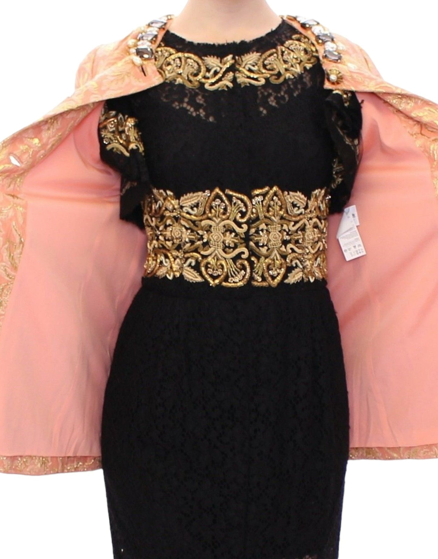 Veste-manteau en brocart de cristal exclusif à Dolce & Gabbana