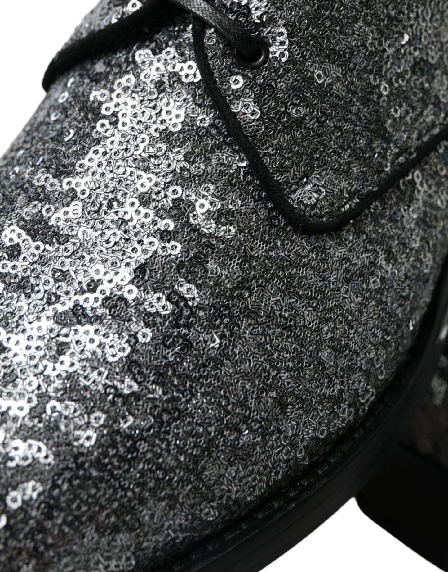 Chaussures Derby à paillettes Dolce & Gabbana
