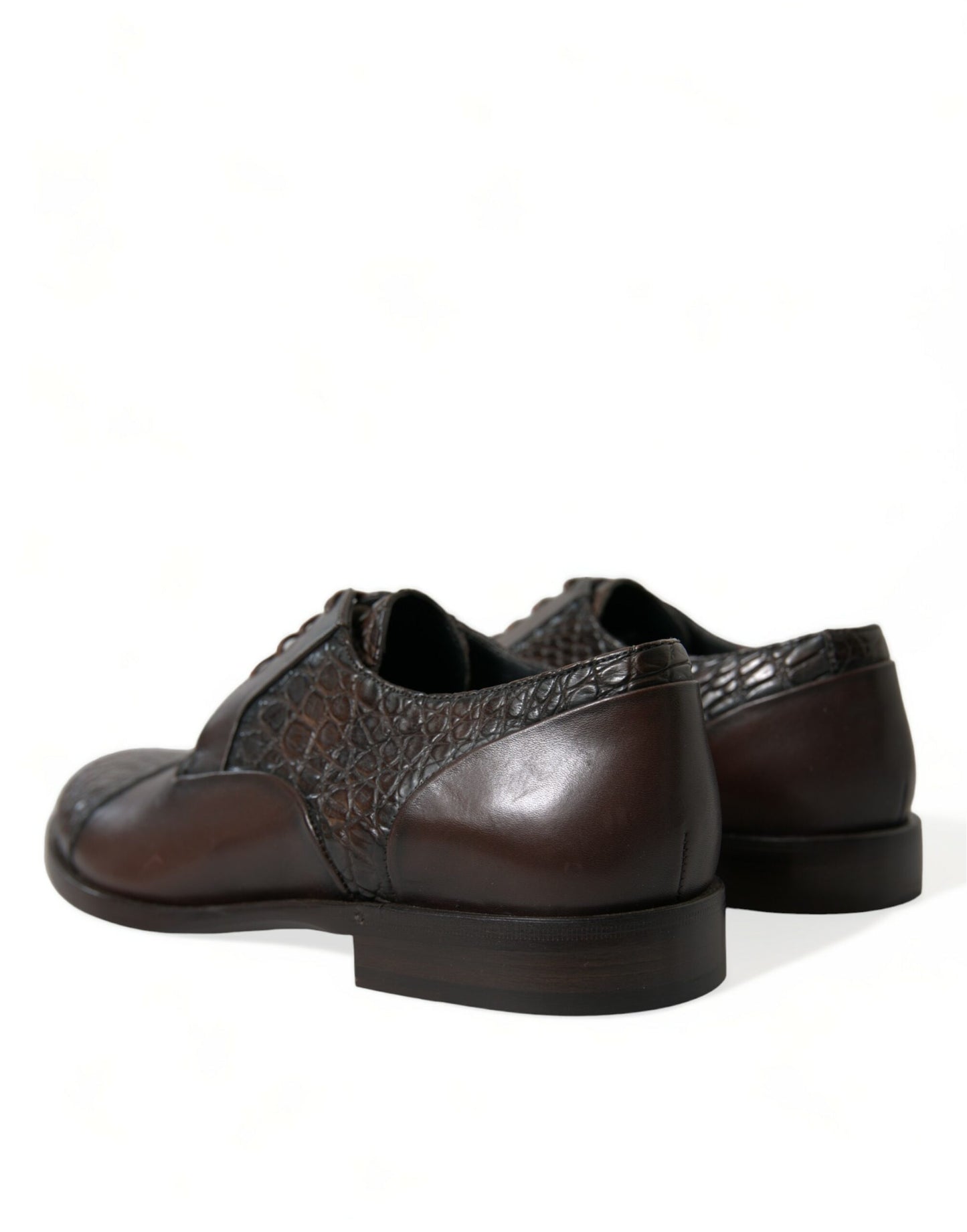 Chaussures habillées Oxford élégantes en cuir texturé Dolce & Gabbana
