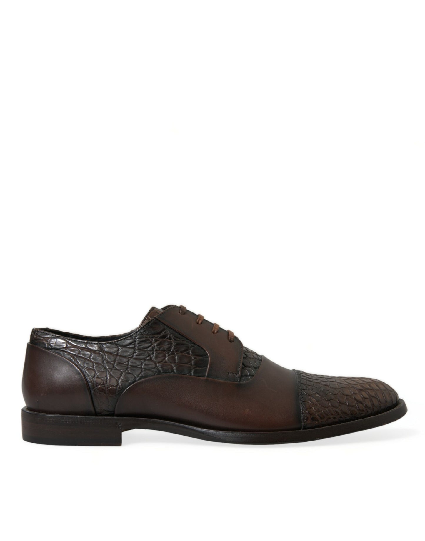 Chaussures habillées Oxford élégantes en cuir texturé Dolce & Gabbana