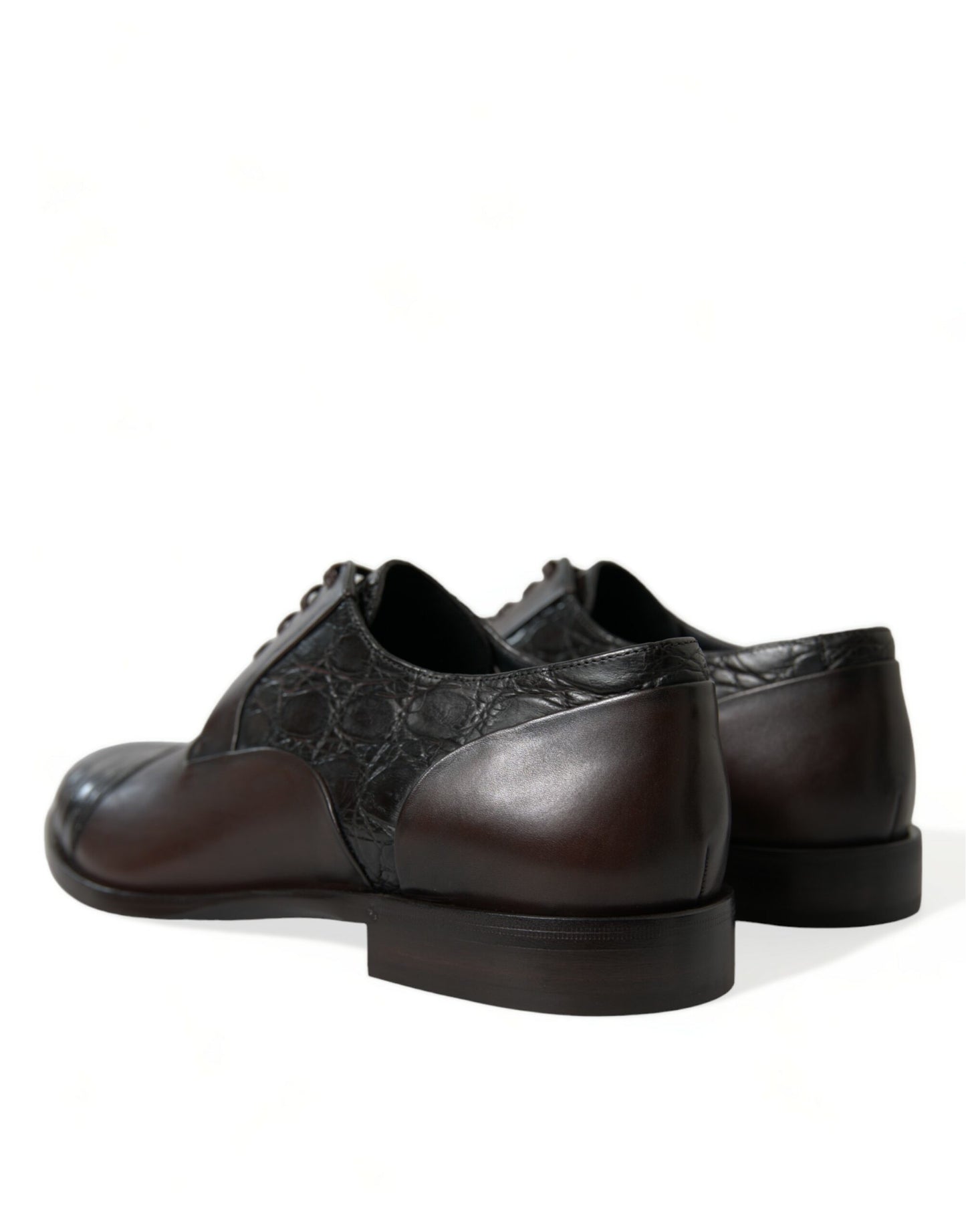Chaussures habillées Derby marron élégantes Dolce & Gabbana