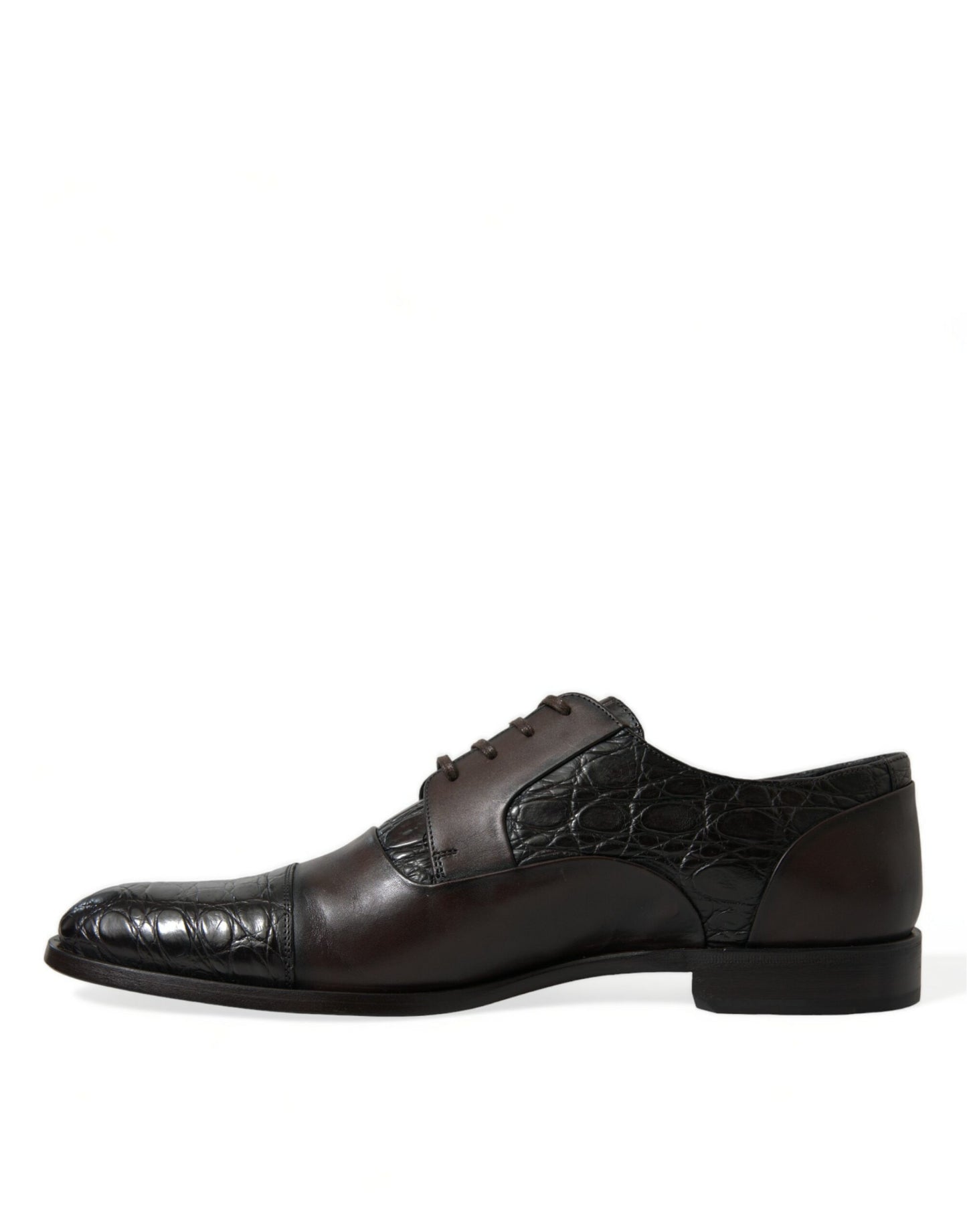 Chaussures habillées Derby marron élégantes Dolce & Gabbana