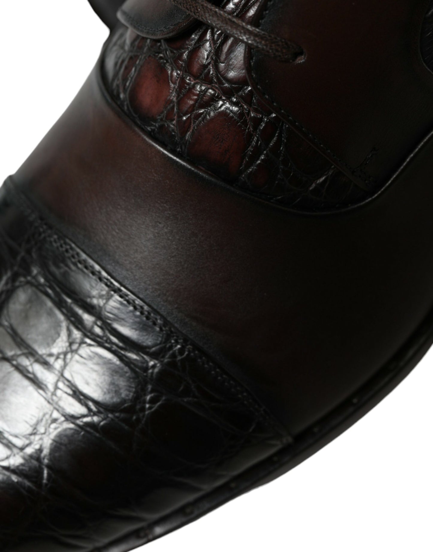 Chaussures habillées Derby marron élégantes Dolce & Gabbana