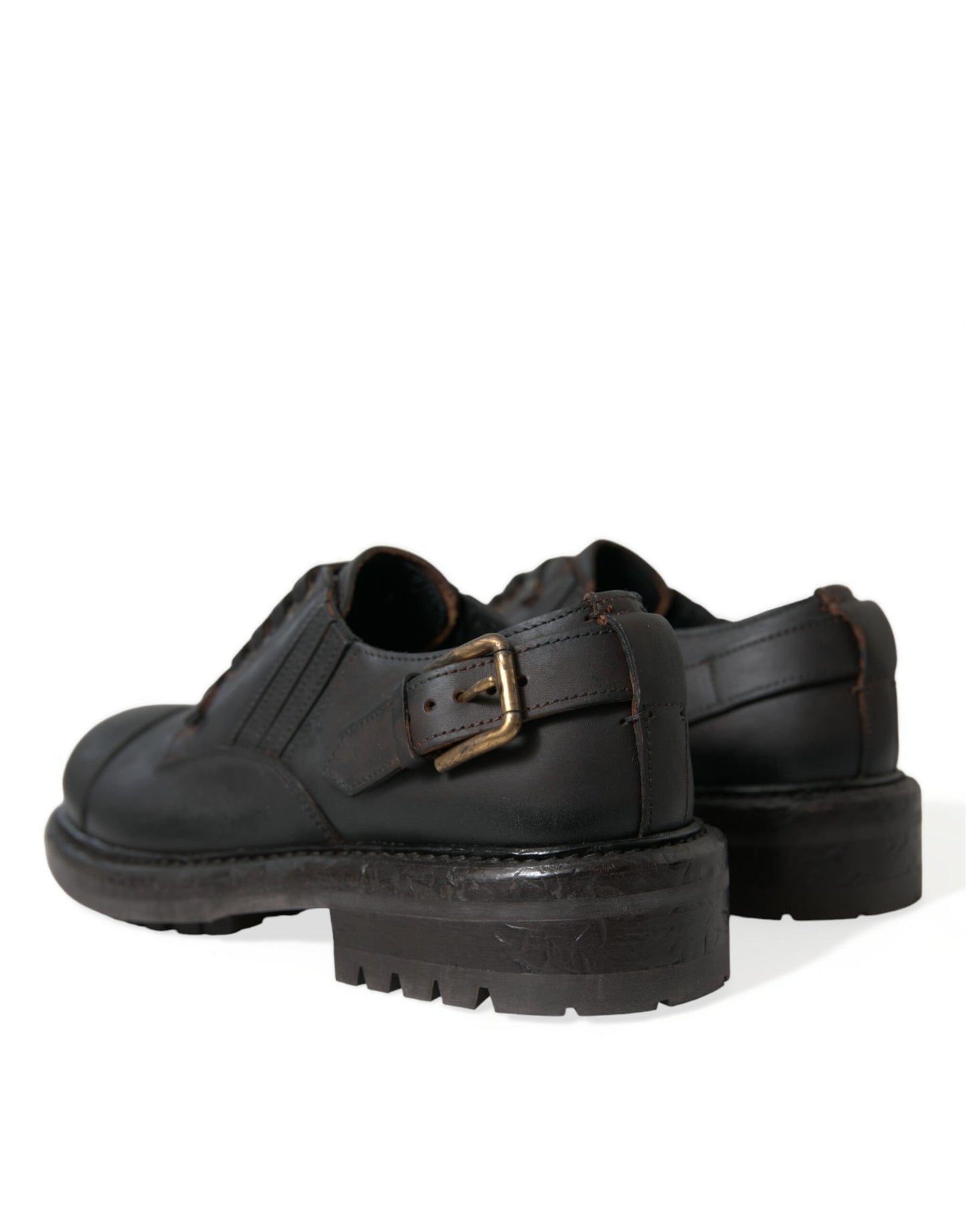 Chaussures Derby élégantes en cuir pour homme Dolce & Gabbana