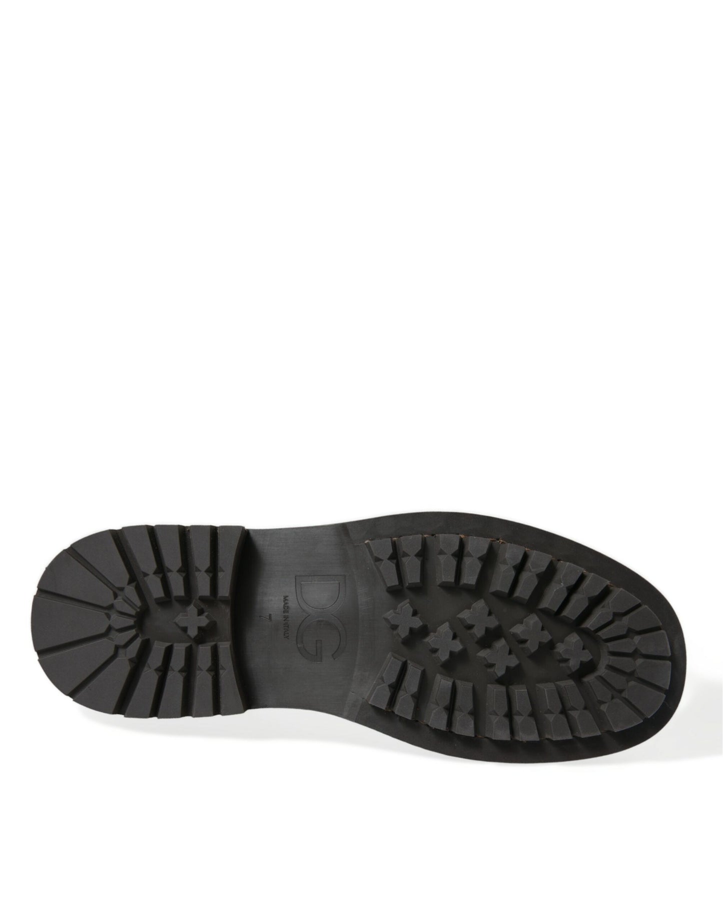 Chaussures Derby élégantes en cuir pour homme Dolce & Gabbana