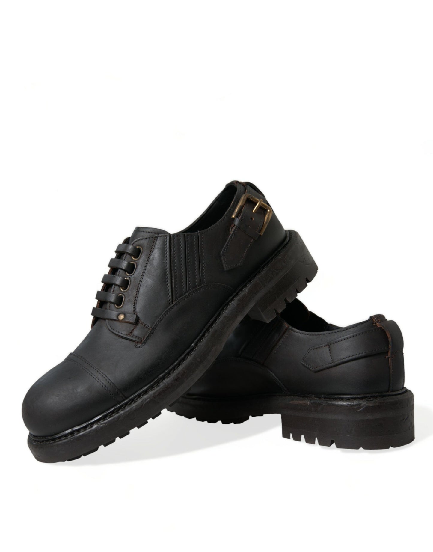 Chaussures Derby élégantes en cuir pour homme Dolce & Gabbana