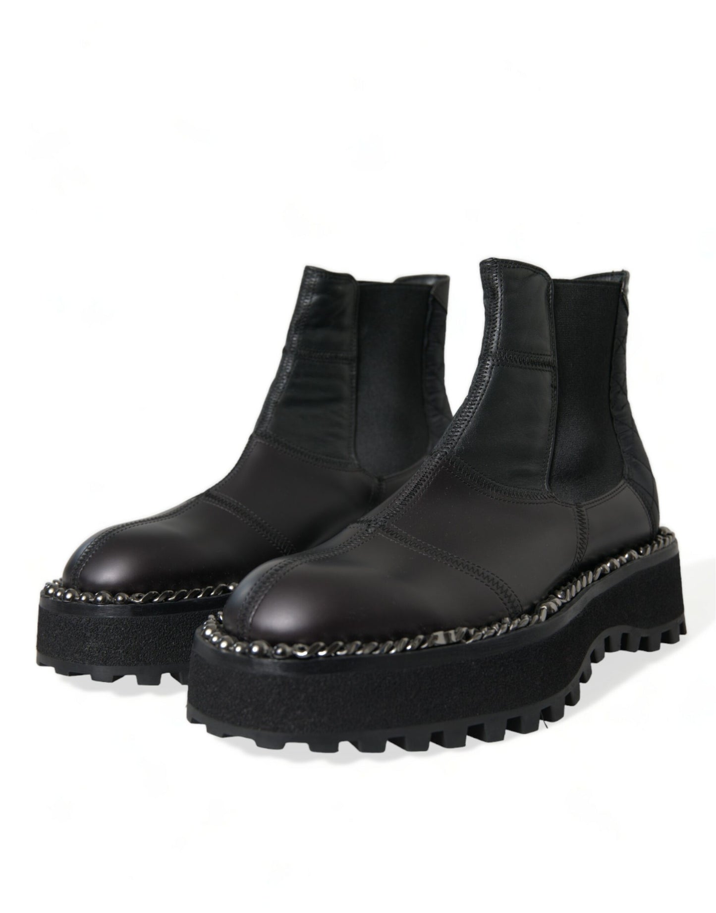 Bottines Chelsea noires élégantes Dolce & Gabbana