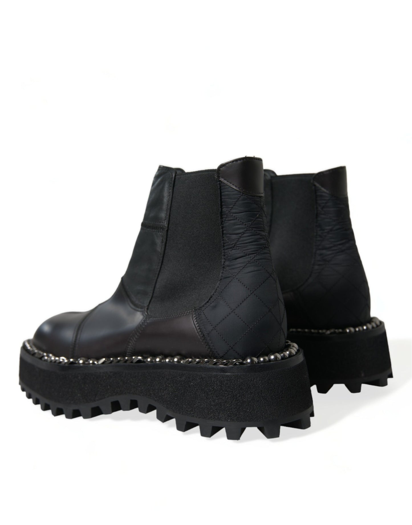 Bottines Chelsea noires élégantes Dolce & Gabbana