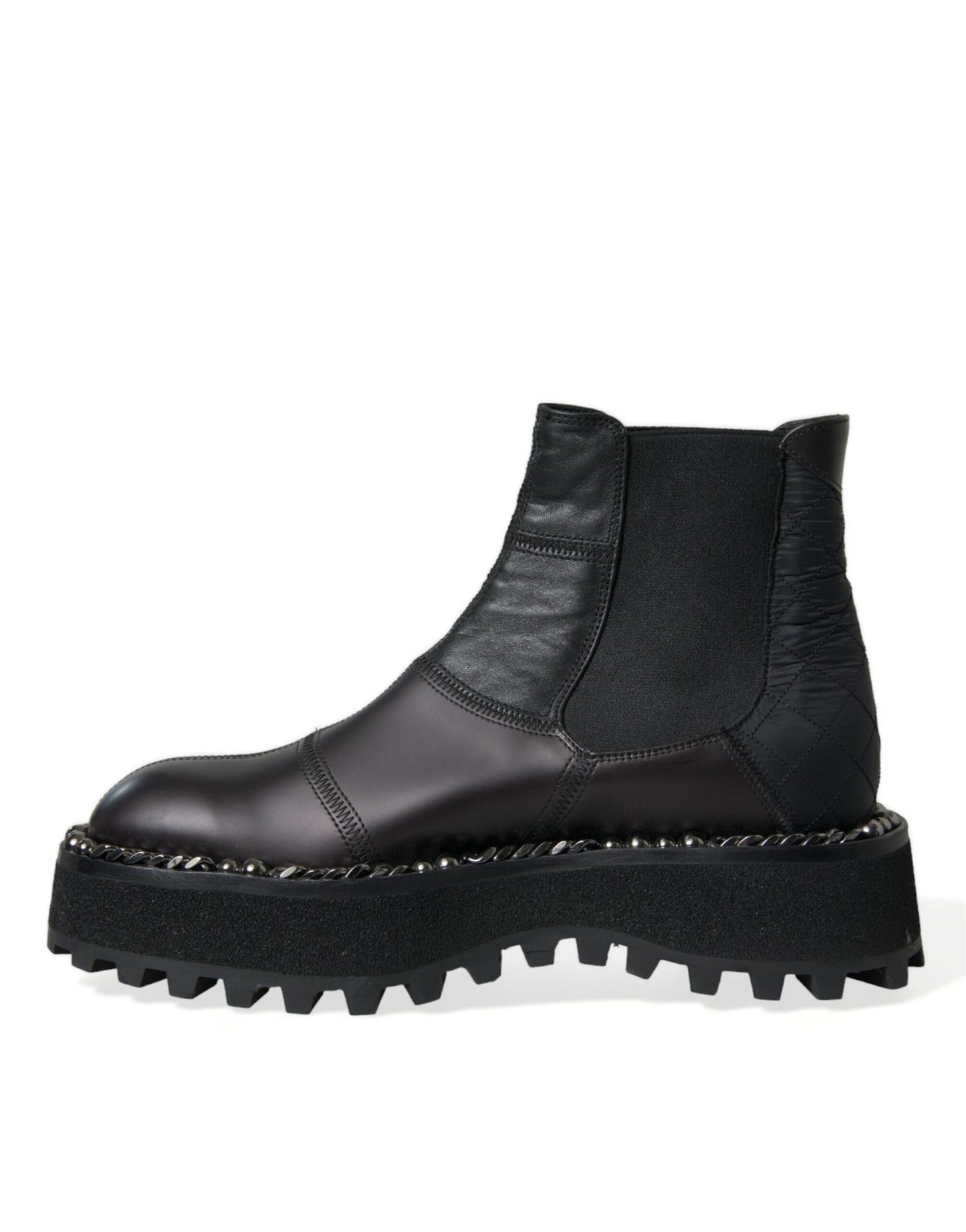 Bottines Chelsea noires élégantes Dolce & Gabbana
