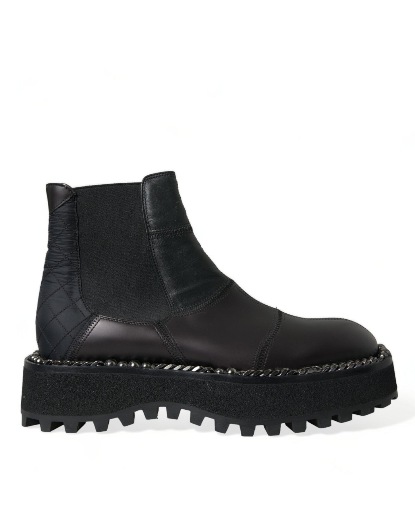 Bottines Chelsea noires élégantes Dolce & Gabbana