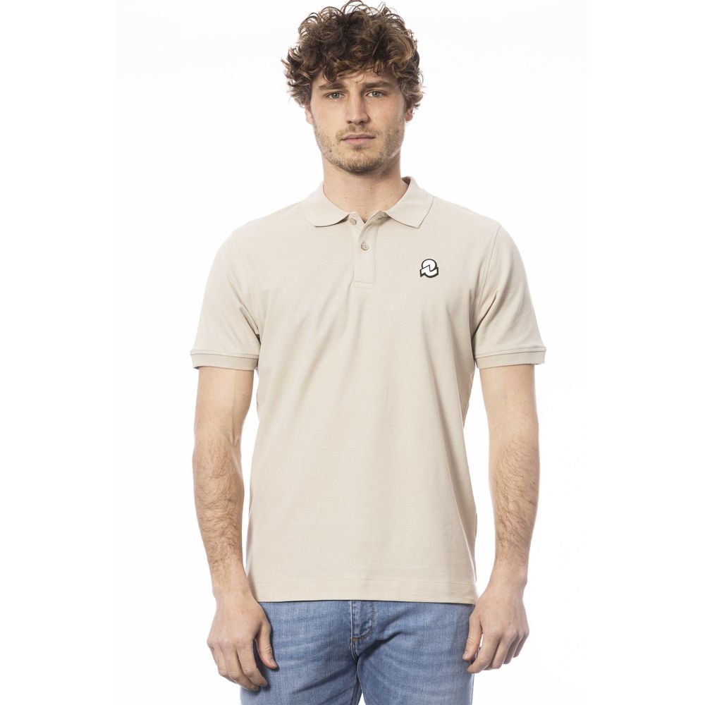 Polo Invicta en coton beige pour homme