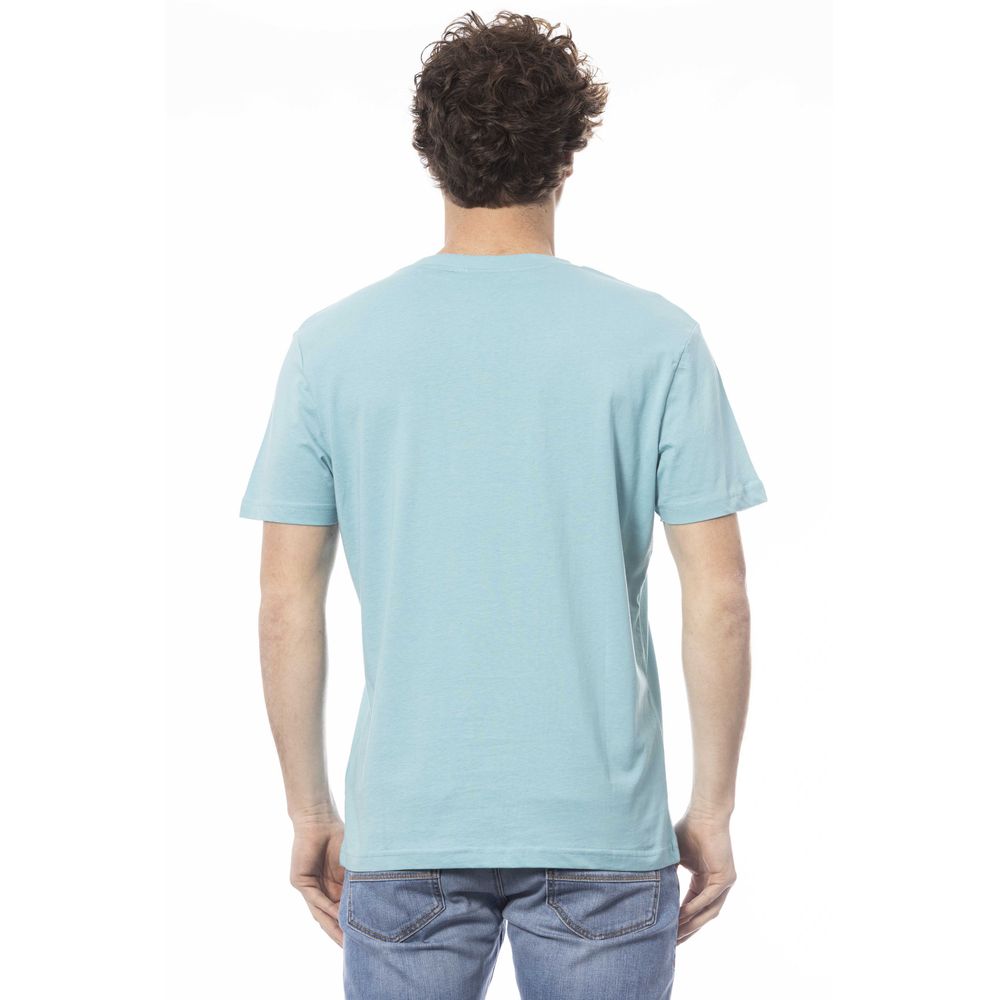 T-shirt Invicta bleu clair en coton pour homme