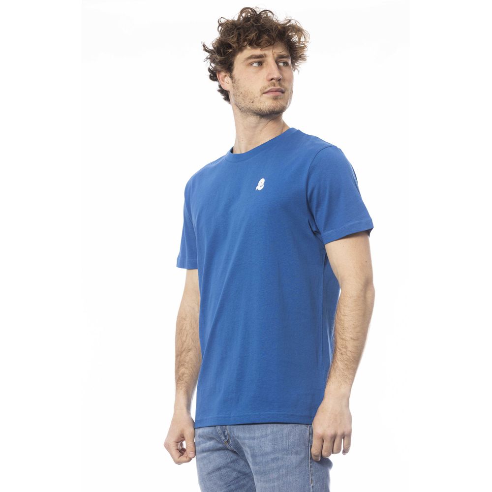 T-shirt homme en coton bleu Invicta