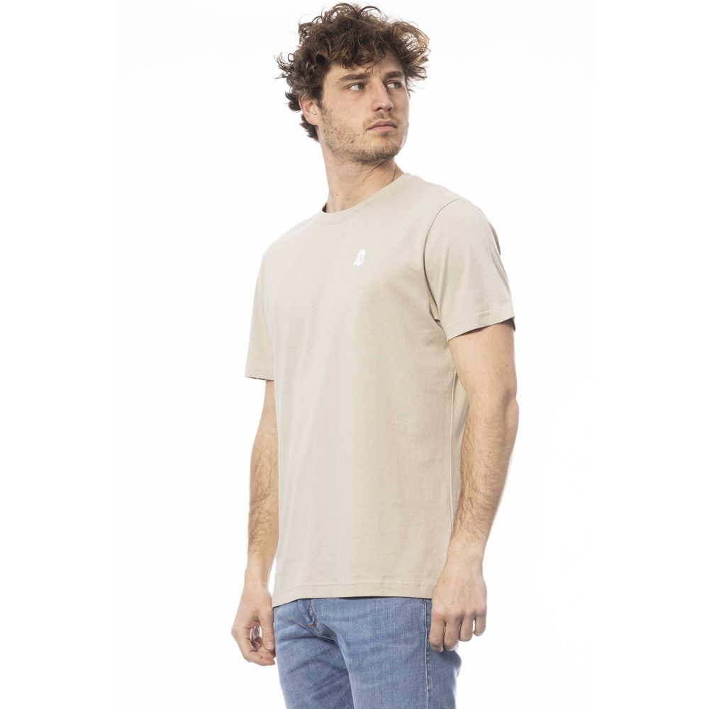 T-shirt homme en coton beige Invicta