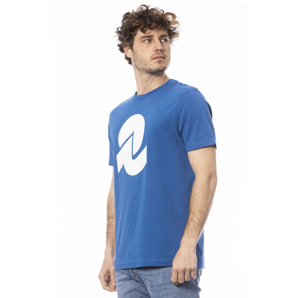 T-shirt homme en coton bleu Invicta