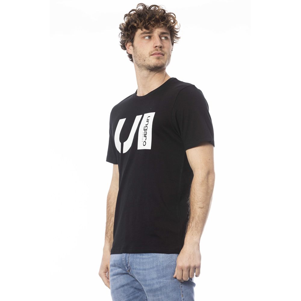 T-shirt Ungaro Sport en coton noir pour homme