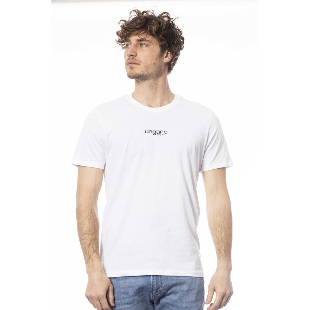 T-shirt Ungaro Sport en coton blanc pour homme