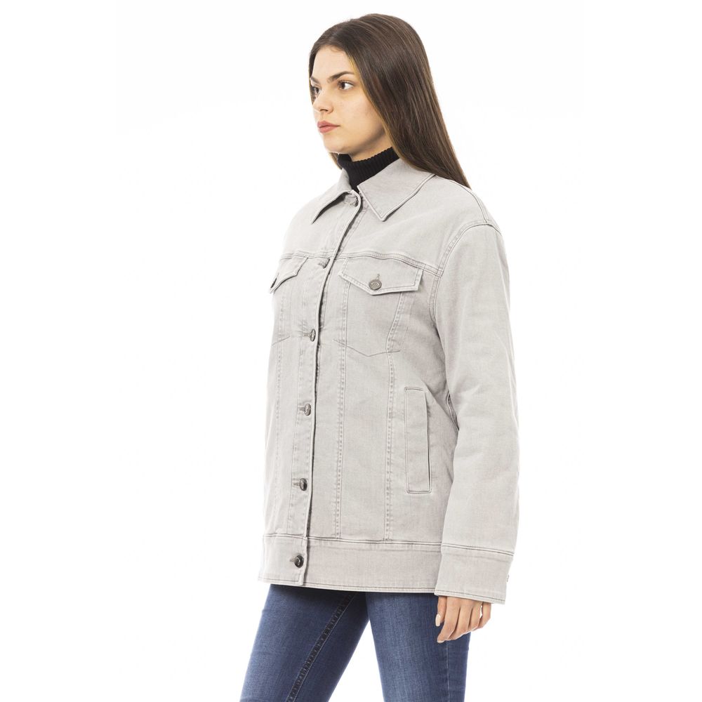 Veste en coton gris pour femme Jacob Cohen