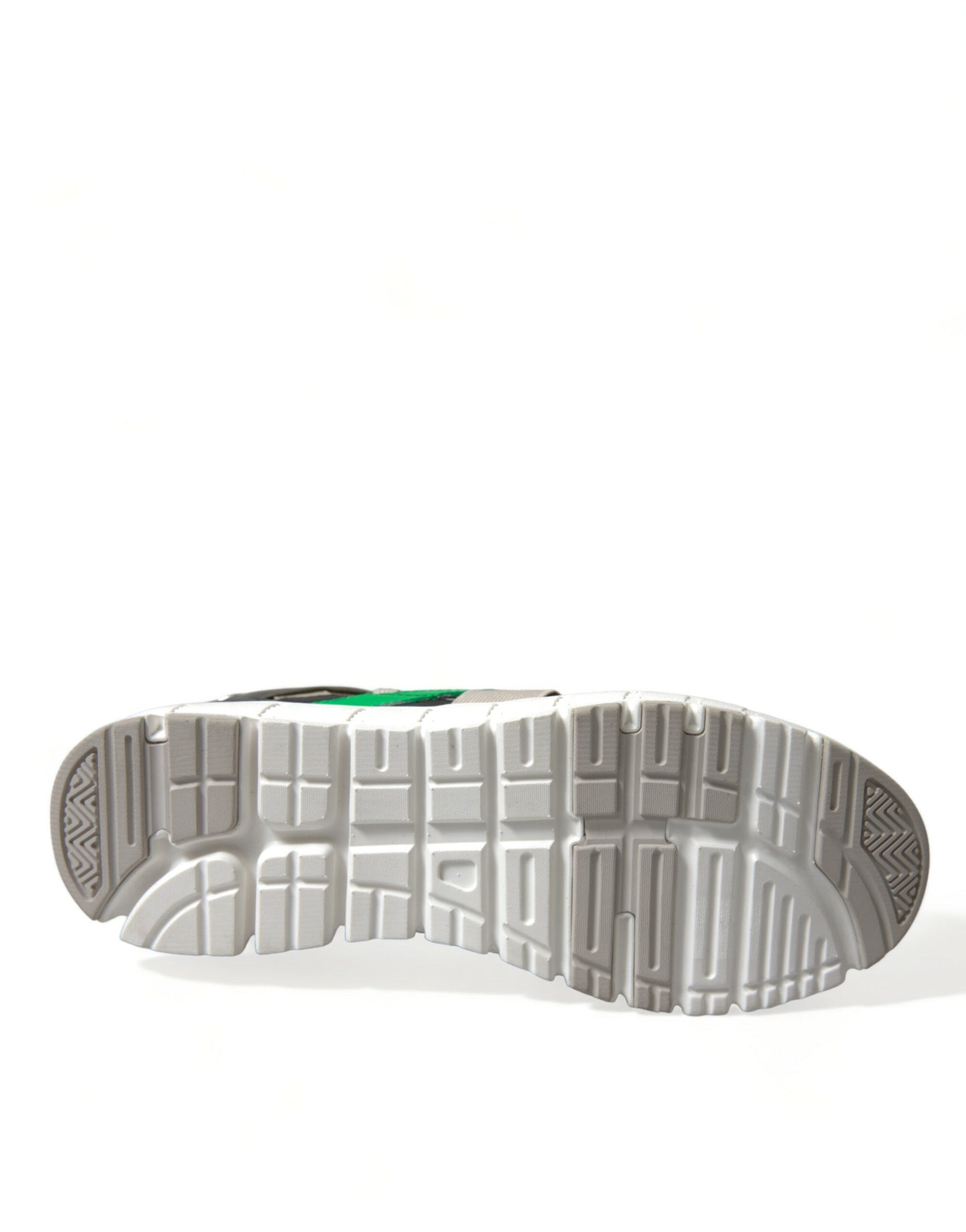 Dolce & Gabbana Multicolor Leather Suede Low Top Sneakers Shoes by Dolce & Gabbana