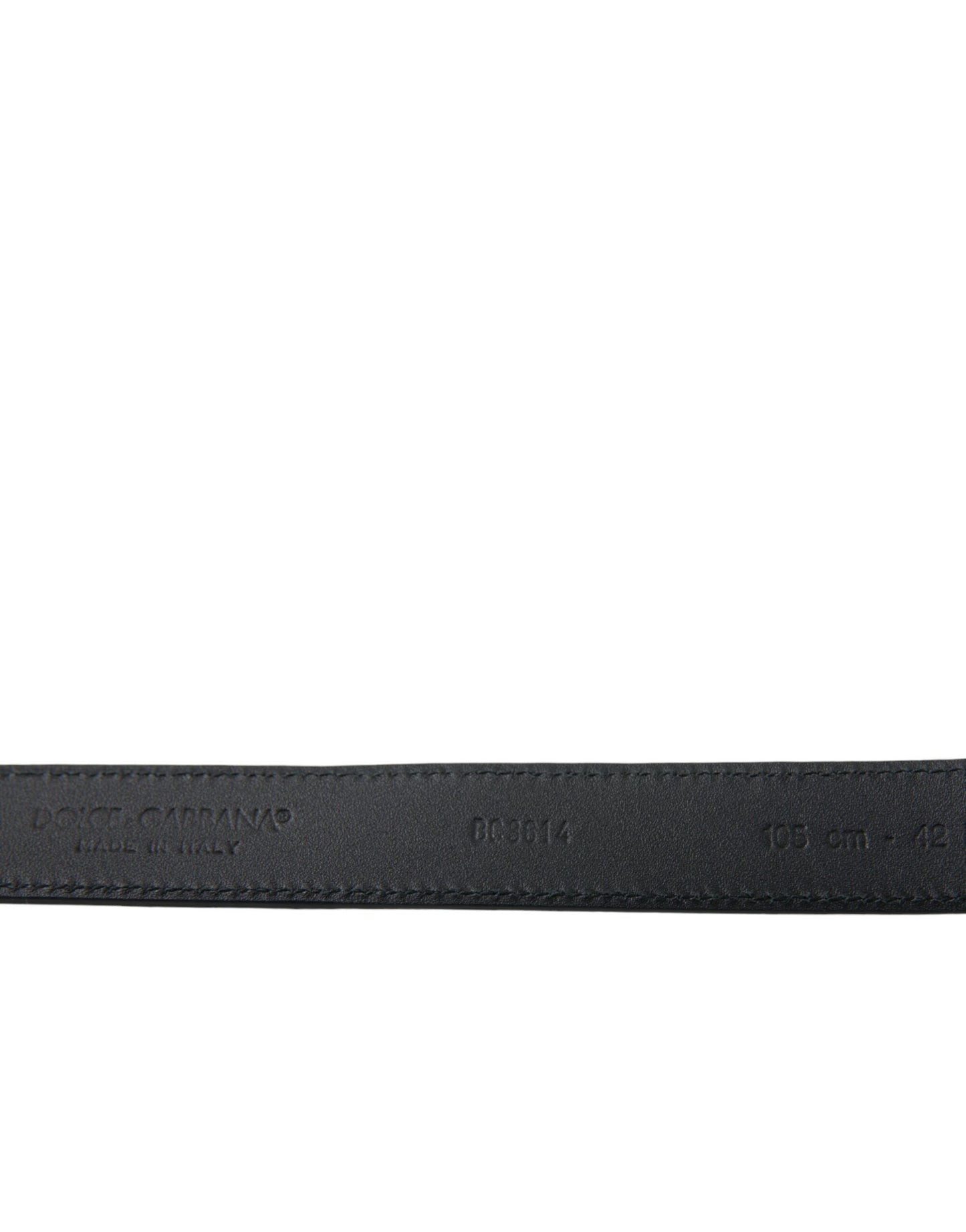 Ceinture élégante en cuir de veau suédé Dolce & Gabbana