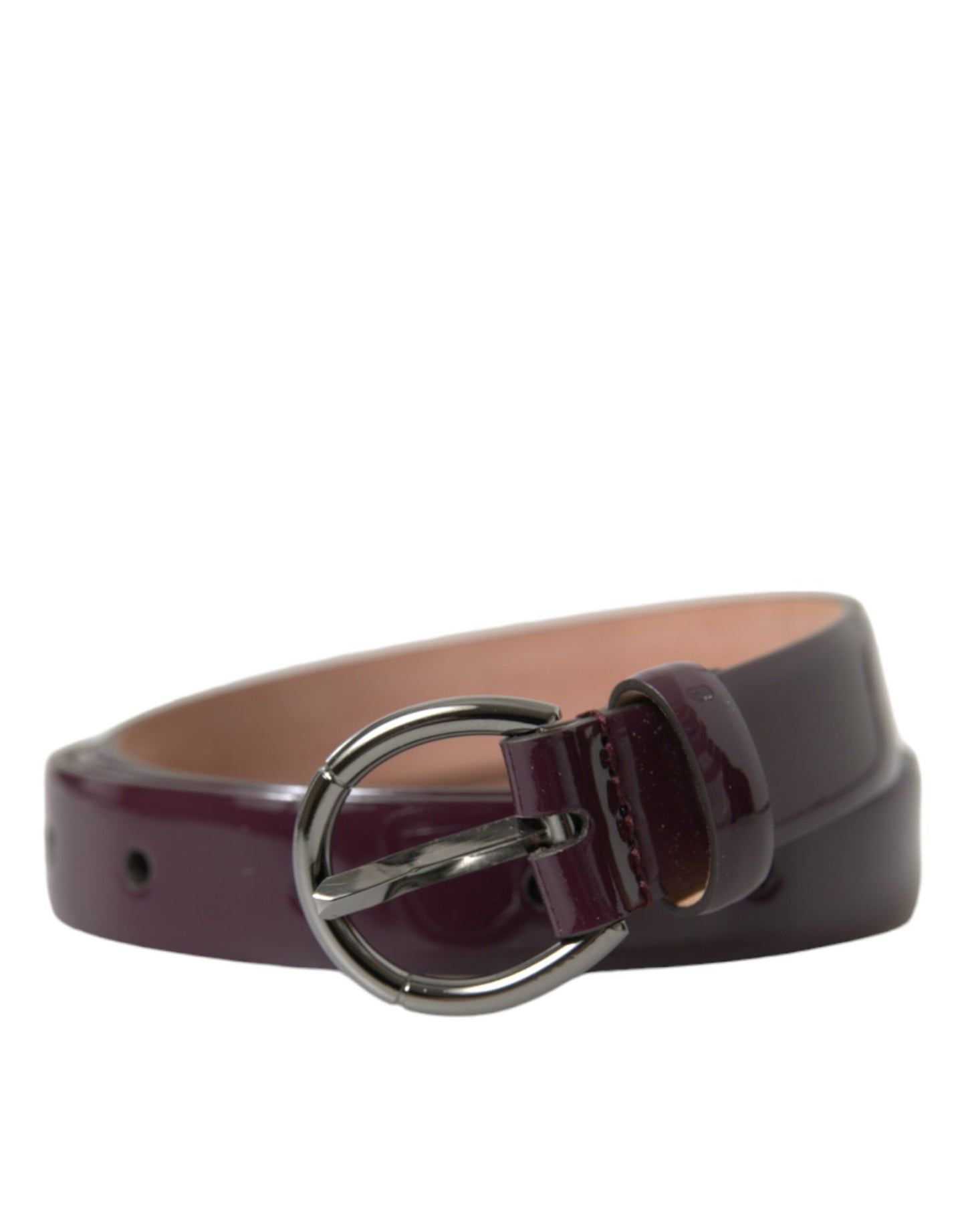 Ceinture élégante en cuir marron Dolce & Gabbana
