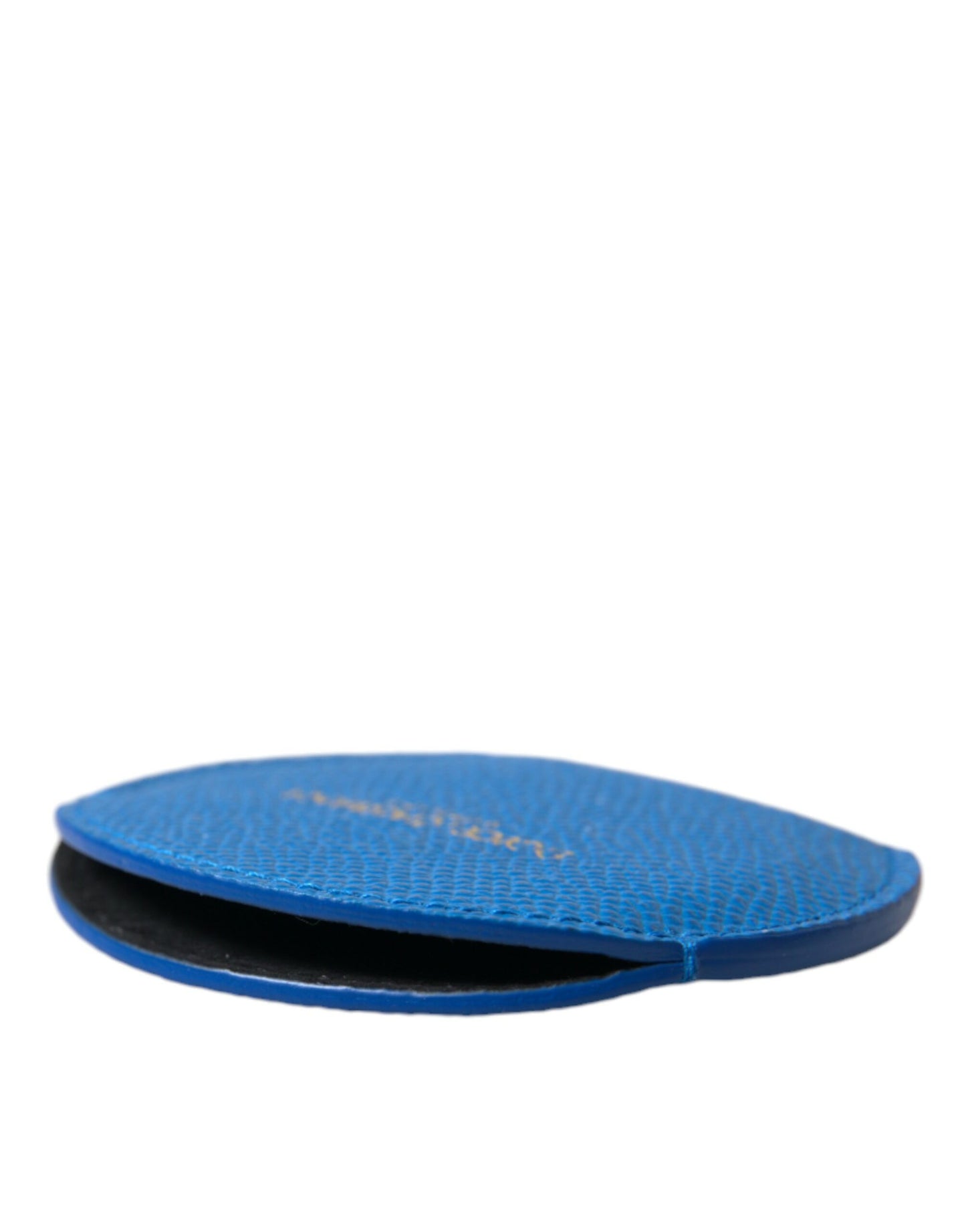 Porte-miroir élégant en cuir bleu Dolce & Gabbana
