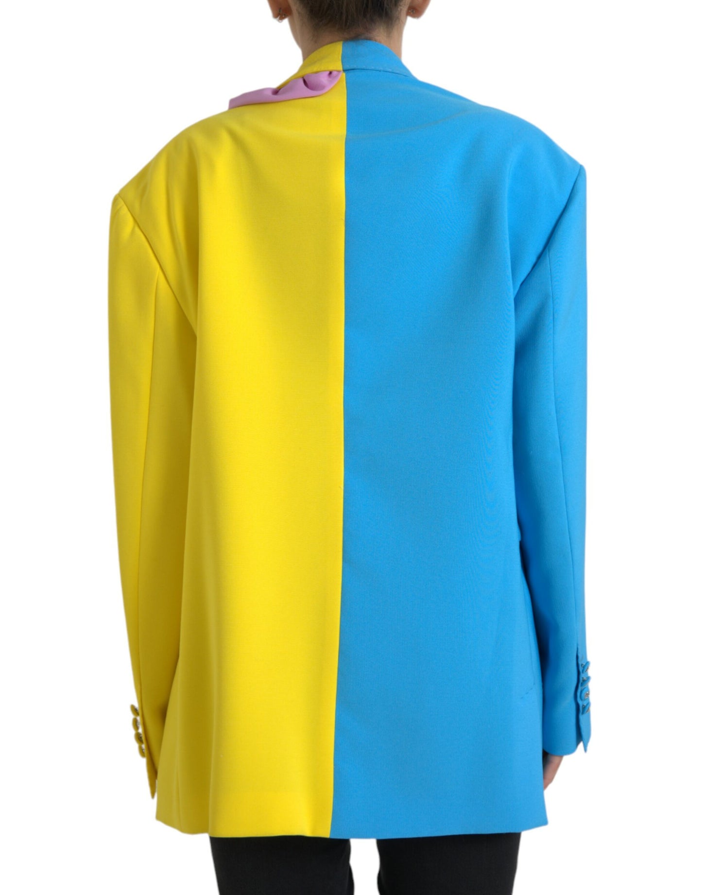 Trench-coat patchwork multicolore Dolce & Gabbana