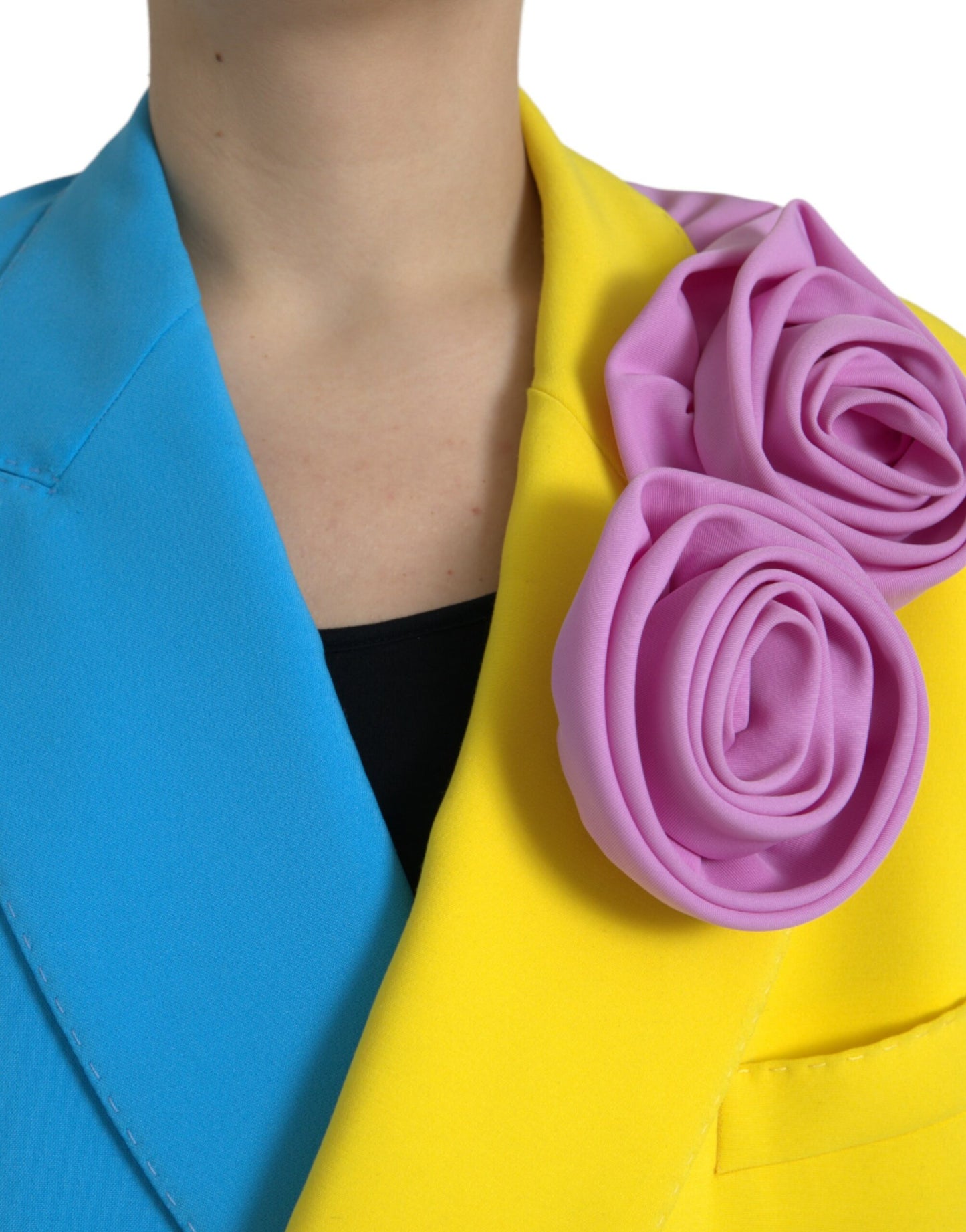 Trench-coat patchwork multicolore Dolce & Gabbana