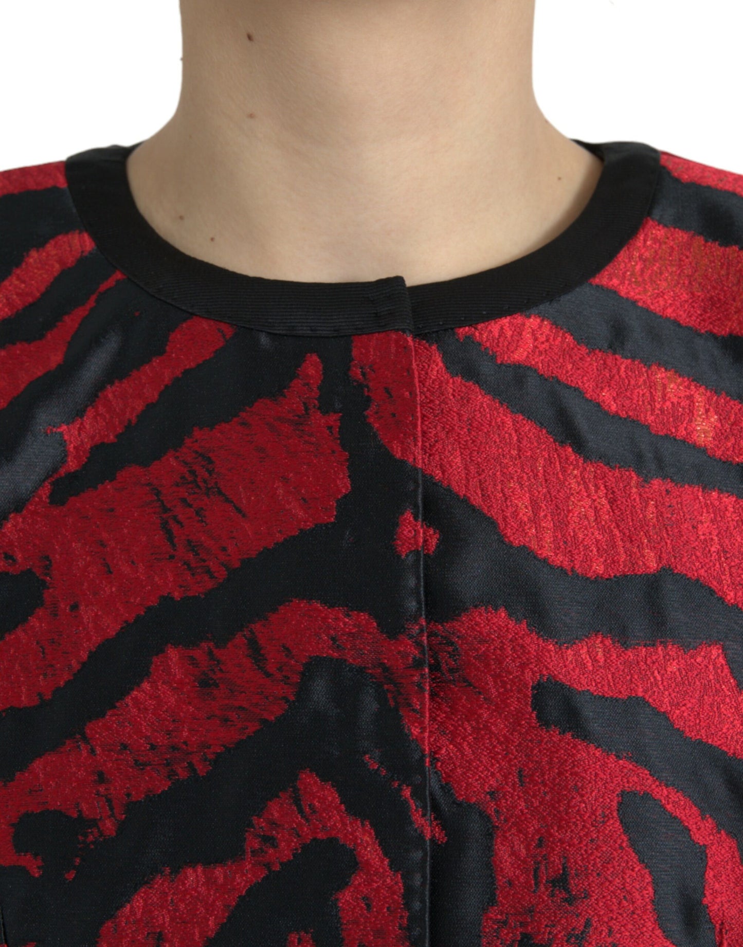 Dolce & Gabbana Élégant manteau à imprimé animalier