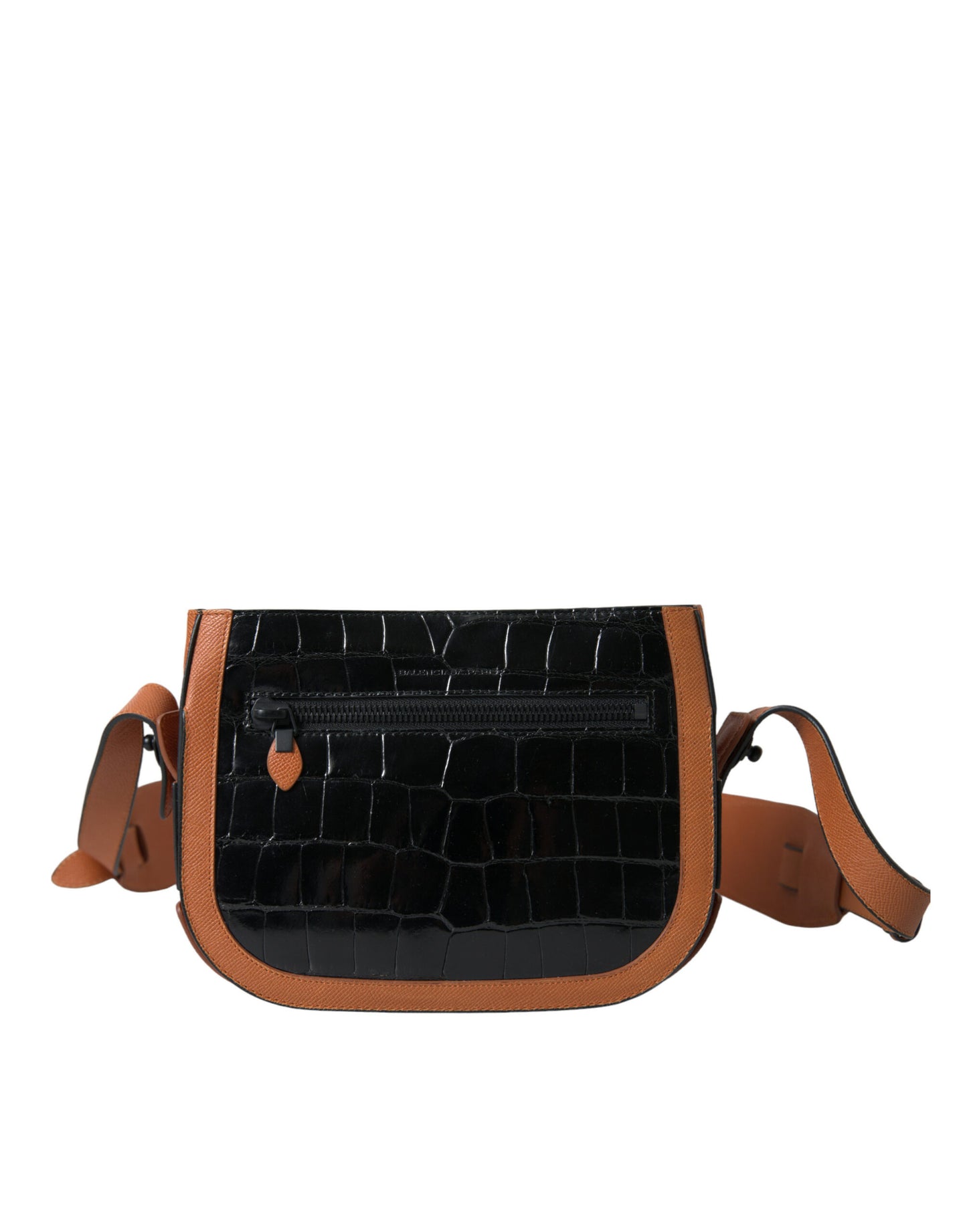Sac photo élégant en cuir de crocodile Balenciaga