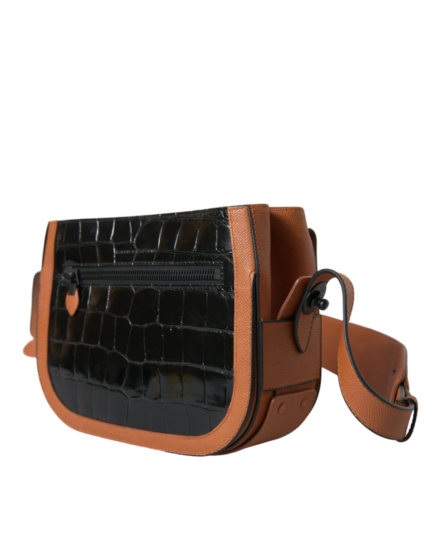 Sac photo élégant en cuir de crocodile Balenciaga