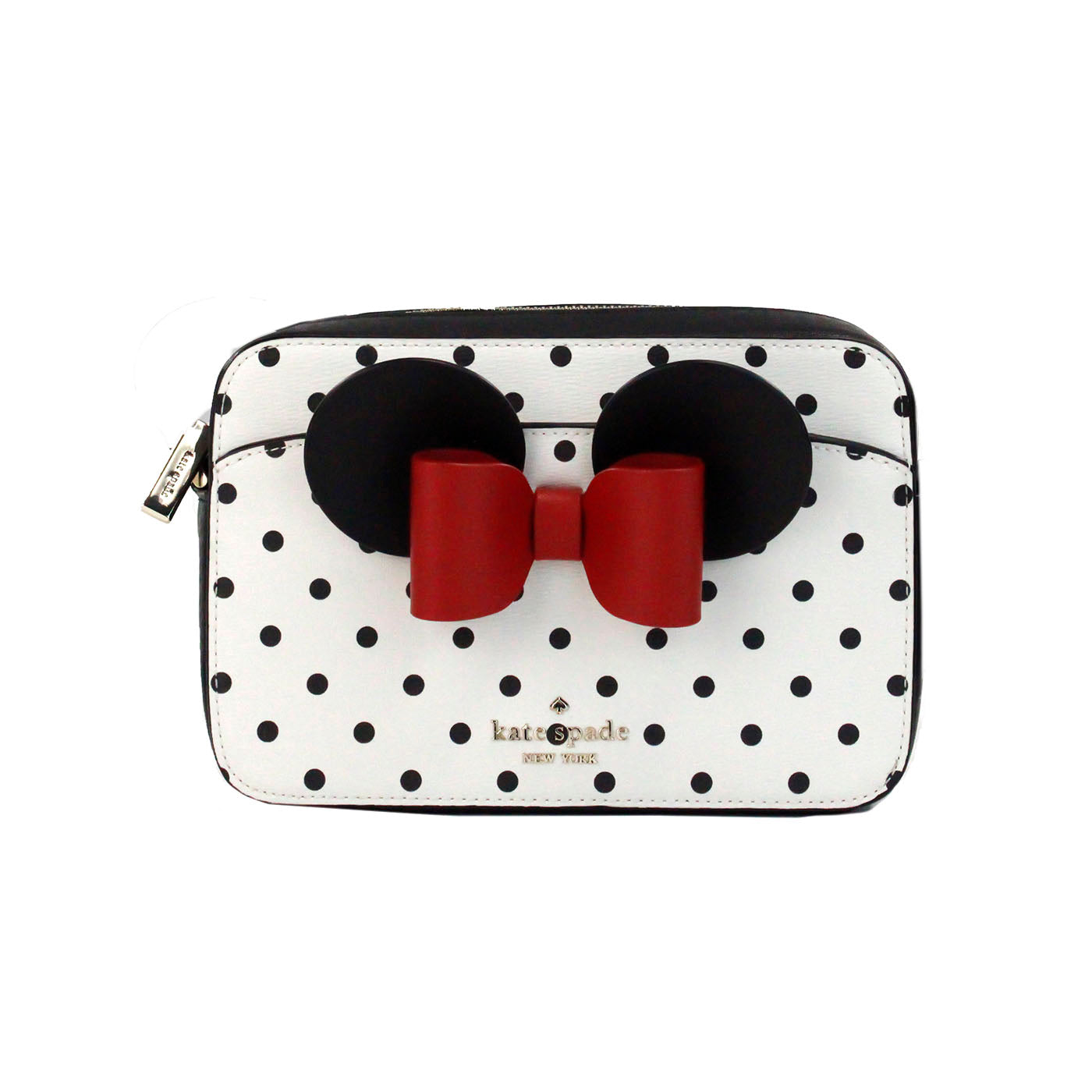 Sac bandoulière en PVC imprimé à pois Kate Spade Disney Minnie Mouse