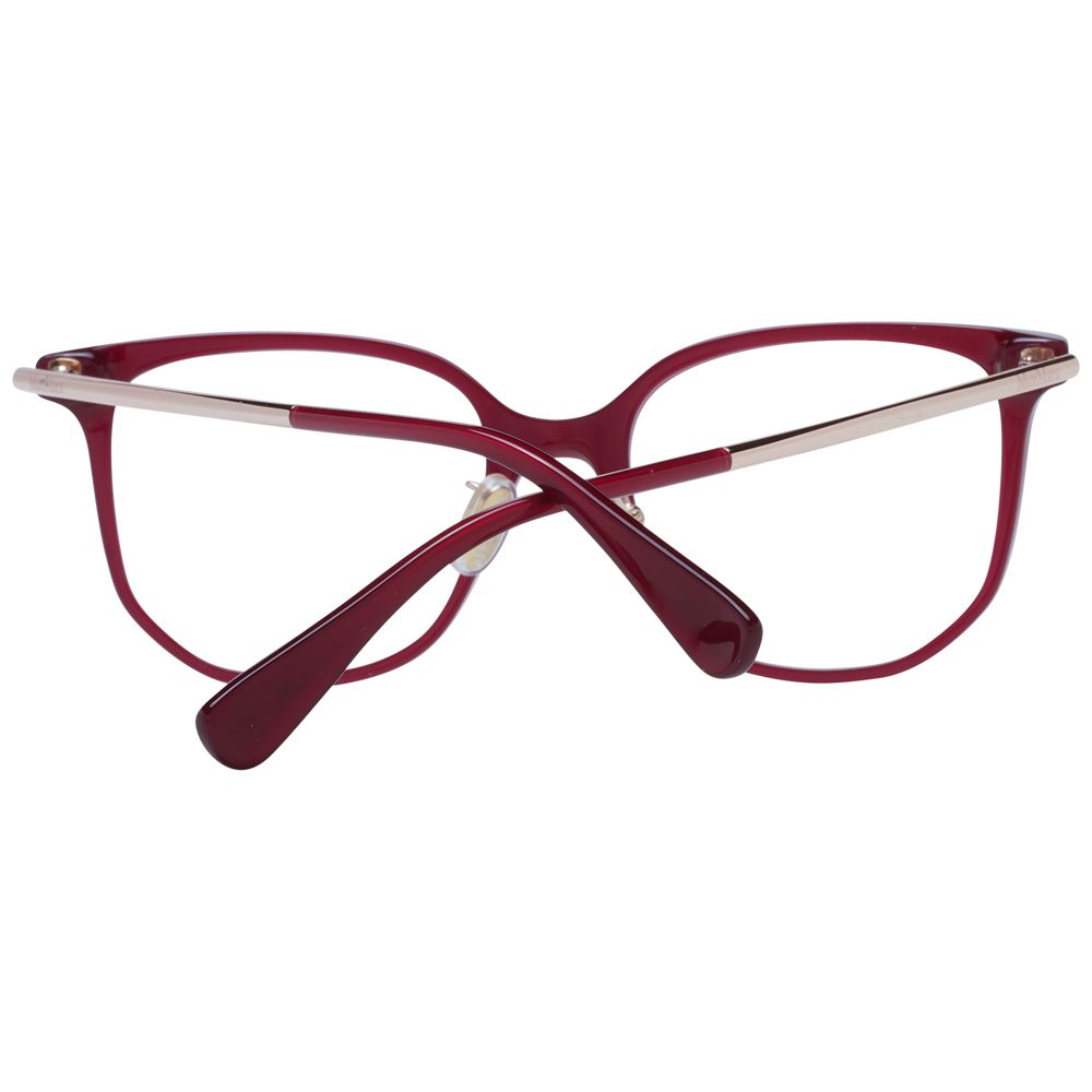 Max Mara Red Women Optical Frames by Max Mara