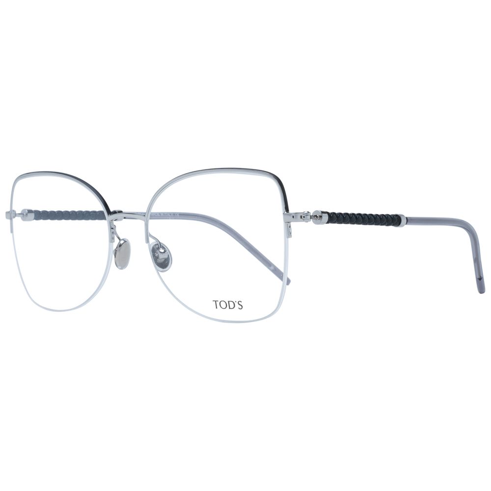 Tod's Zilveren Dames Brilmontuur Metaal - Zilver/56mm