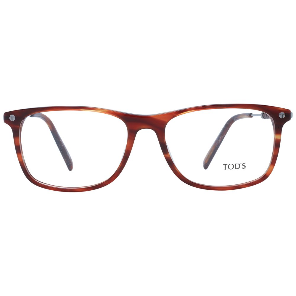 Montures optiques marron pour hommes Tod's
