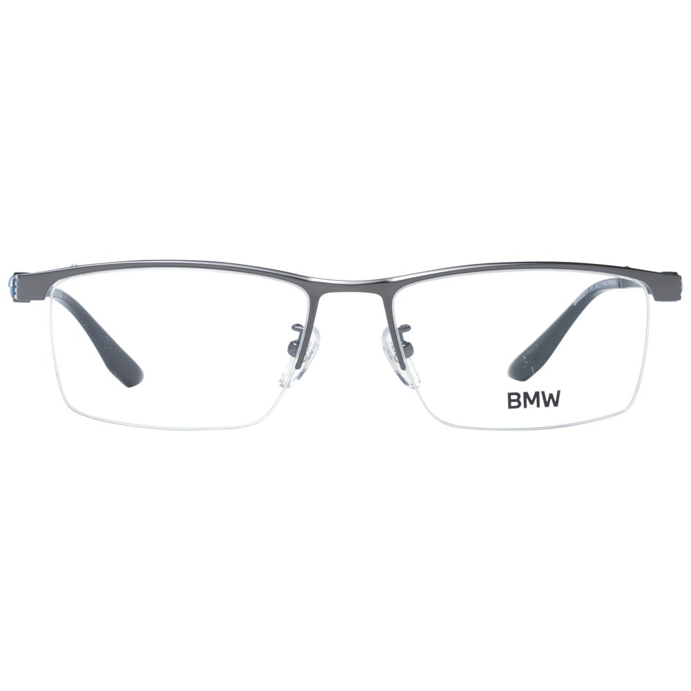 Montures optiques BMW grises pour hommes