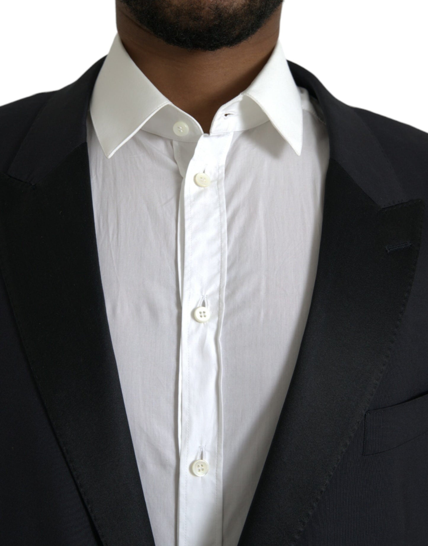 Blazer simple boutonnage bleu MARTINI Dolce & Gabbana