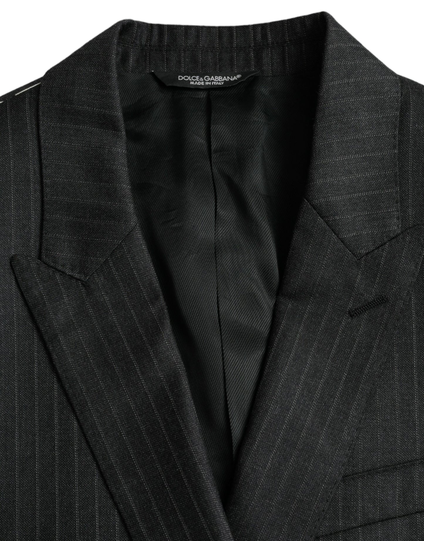 Blazer simple boutonnage à rayures noires MARTINI de Dolce & Gabbana