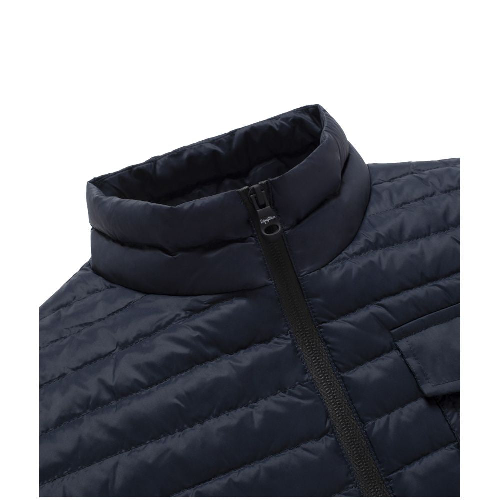 Veste en nylon bleu Refrigiwear