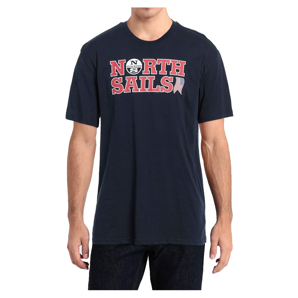 North Sails Nautical Nostalgia Navy Cotton Tee by North Sails
