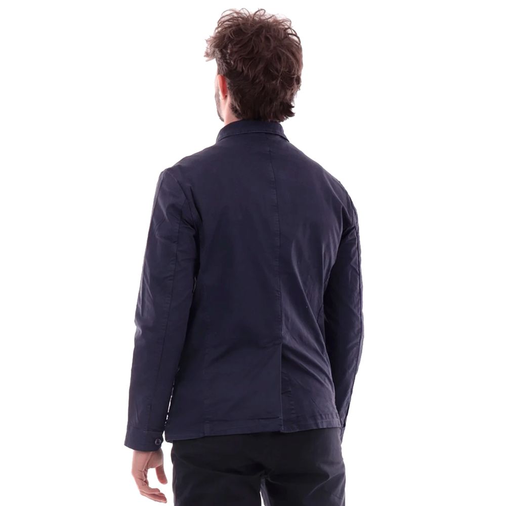 Veste en coton bleu Refrigiwear