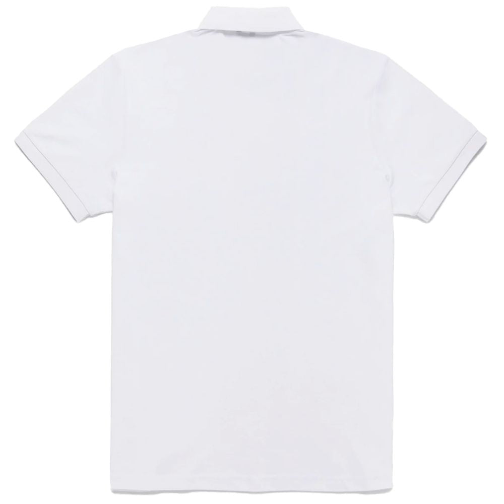 Polo blanc élégant Refrigiwear avec logo brodé