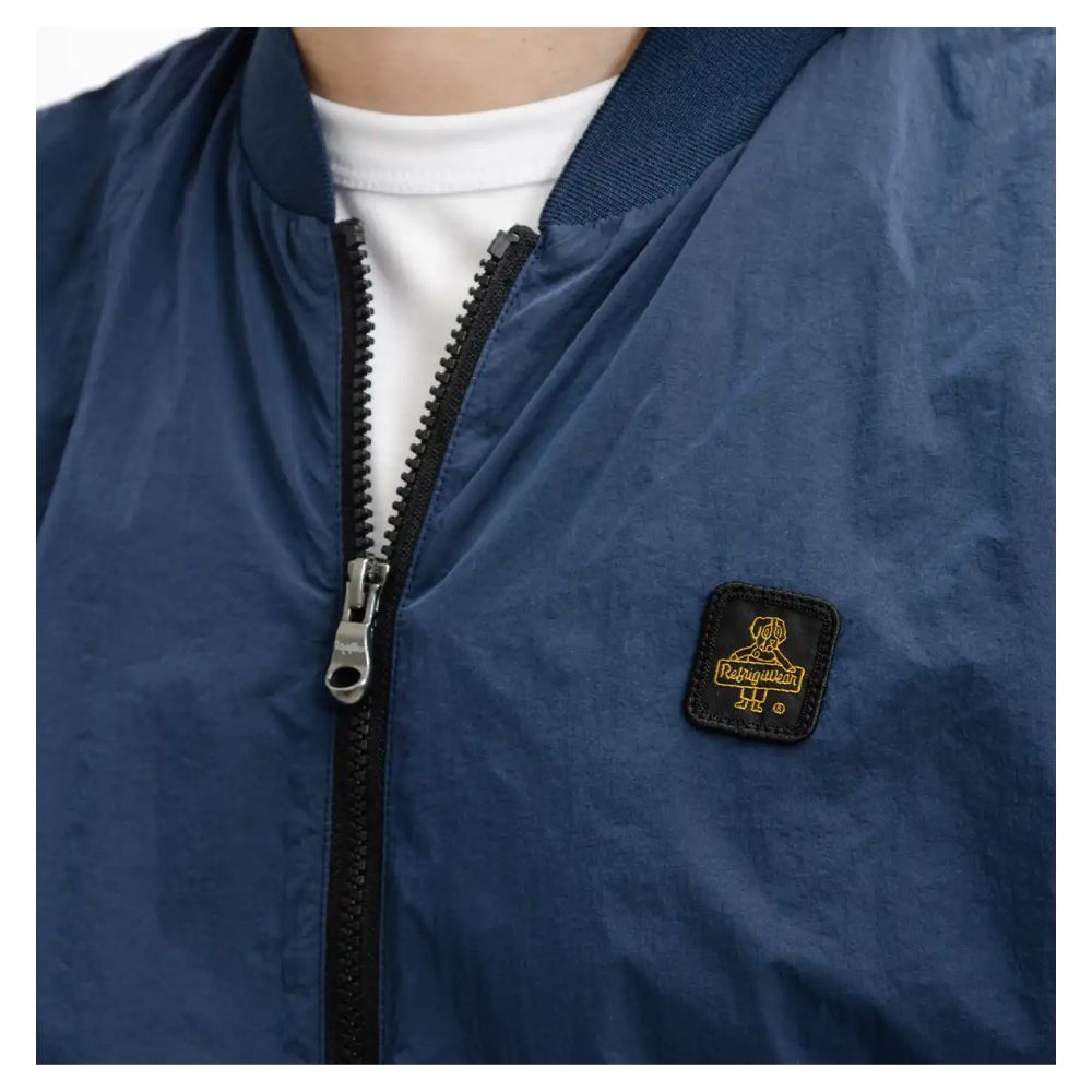 Blouson aviateur bleu décontracté Refrigiwear